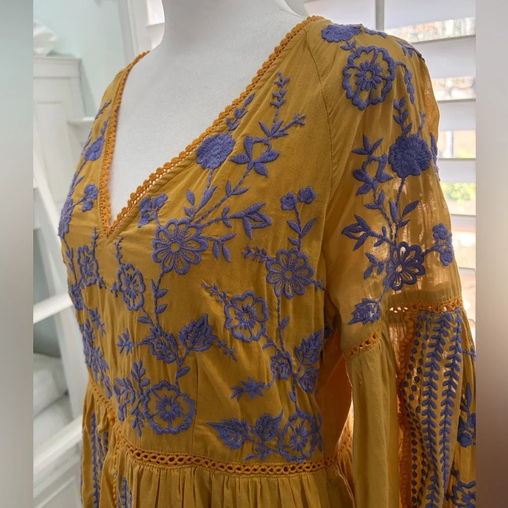 Anthropologie Meadow Rue Lisette Dress - Picture 5 of 10